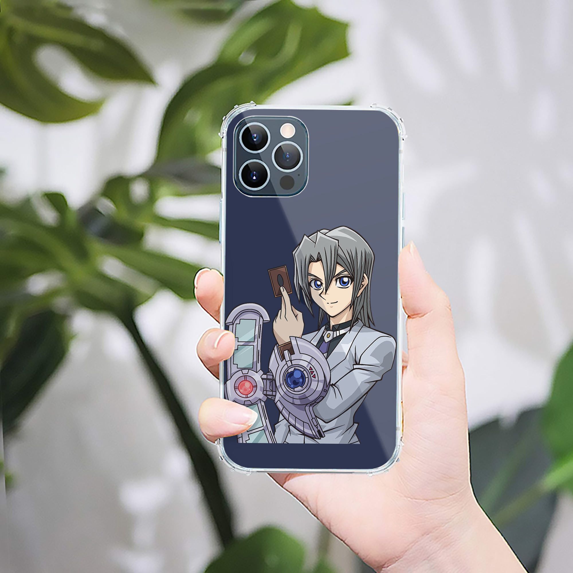 （画像用） 遊☆戯☆王 Yu-Gi-Oh! 【iPhone 12シリーズ対応】透明スマホケース（クリアソフトケース）
